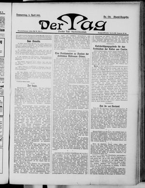Der Tag on Apr 4, 1901