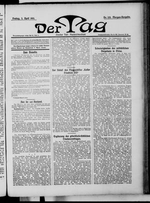 Der Tag on Apr 5, 1901