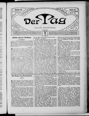 Der Tag on Apr 11, 1901