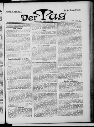 Der Tag vom 12.04.1901
