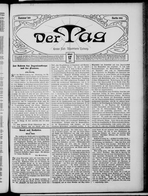 Der Tag vom 17.04.1901