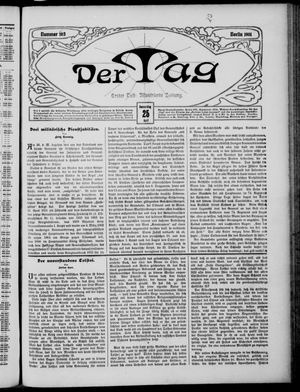 Der Tag vom 25.04.1901