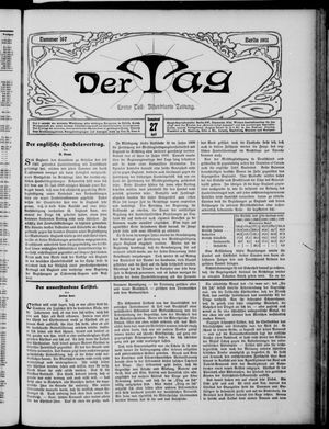 Der Tag vom 27.04.1901