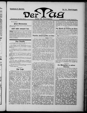Der Tag vom 27.04.1901