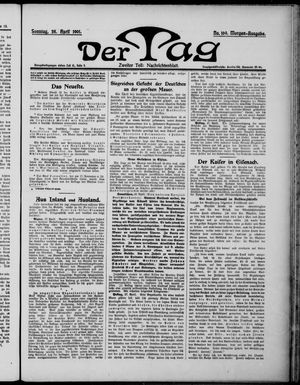 Der Tag vom 28.04.1901