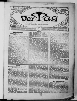 Der Tag vom 01.05.1901