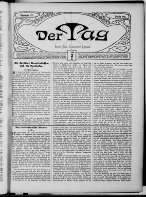 Der Tag vom 03.05.1901