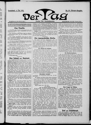 Der Tag vom 04.05.1901
