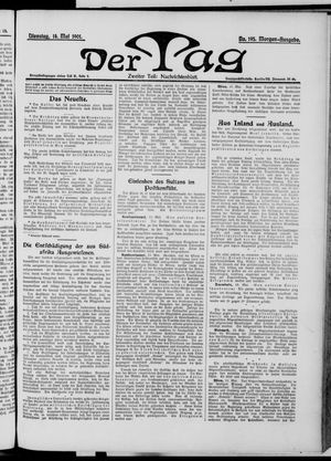 Der Tag vom 14.05.1901