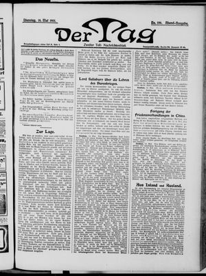 Der Tag vom 14.05.1901