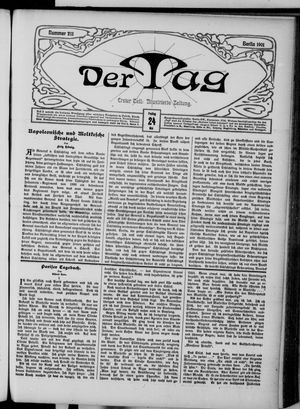 Der Tag vom 24.05.1901