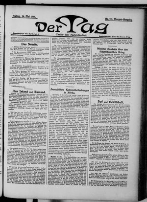 Der Tag vom 24.05.1901