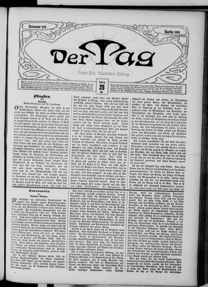 Der Tag vom 26.05.1901