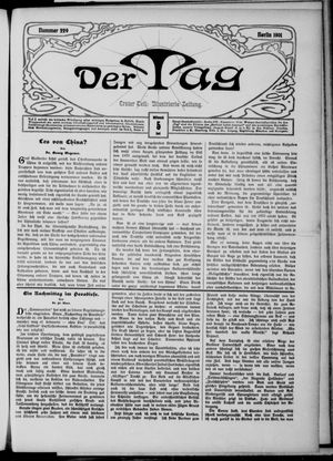 Der Tag vom 05.06.1901