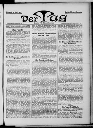 Der Tag vom 05.06.1901