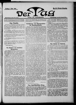 Der Tag vom 07.06.1901