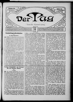 Der Tag vom 11.06.1901
