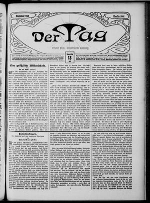 Der Tag vom 13.06.1901