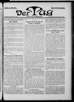Der Tag vom 14.06.1901