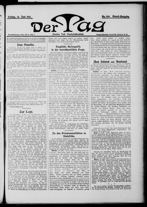 Der Tag vom 14.06.1901