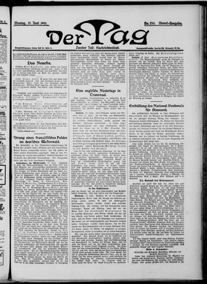 Der Tag vom 17.06.1901