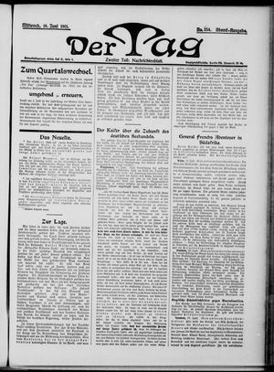 Der Tag vom 19.06.1901