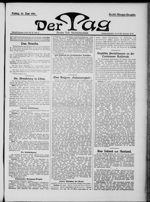 Der Tag vom 21.06.1901