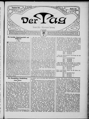Der Tag vom 22.06.1901