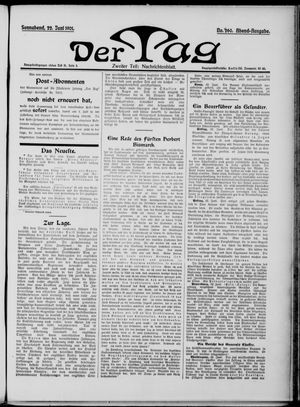 Der Tag vom 22.06.1901