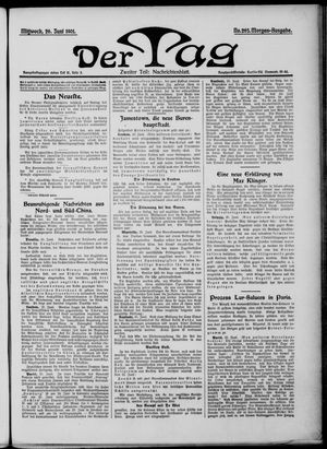 Der Tag vom 26.06.1901