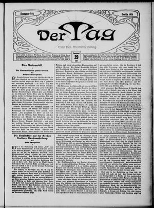 Der Tag on Jun 29, 1901