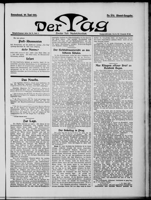 Der Tag on Jun 29, 1901