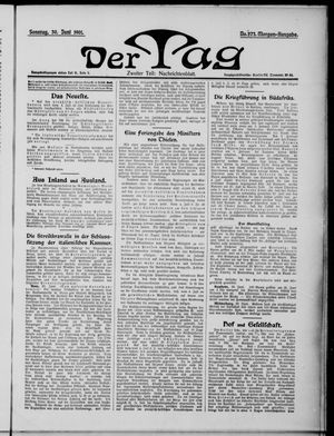 Der Tag vom 30.06.1901