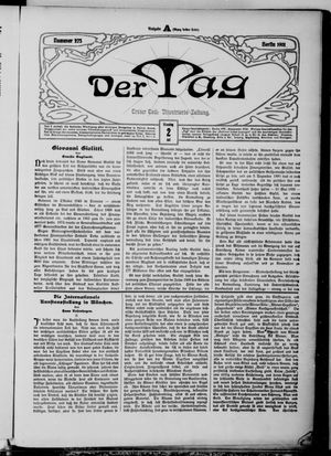 Der Tag vom 02.07.1901