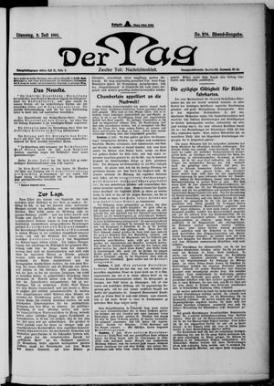 Der Tag vom 02.07.1901