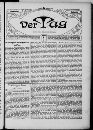 Der Tag vom 04.07.1901