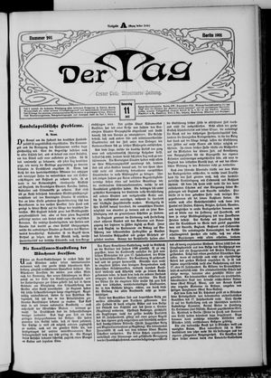 Der Tag vom 11.07.1901
