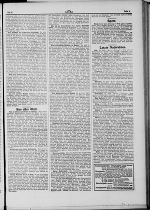 Der Tag vom 21.07.1901