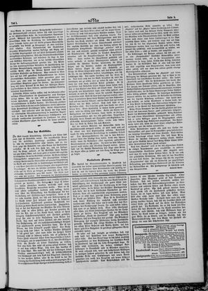 Der Tag vom 30.07.1901