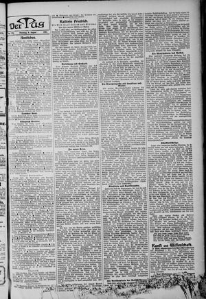 Der Tag vom 06.08.1901