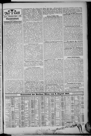 Der Tag vom 08.08.1901