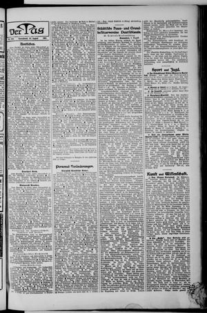 Der Tag vom 10.08.1901