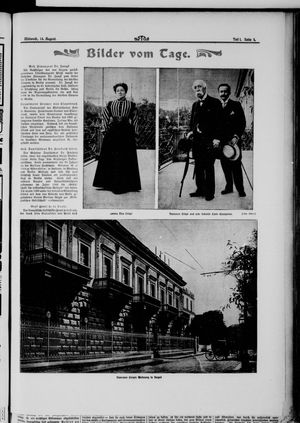 Der Tag vom 14.08.1901