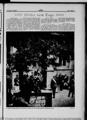 Der Tag vom 15.08.1901