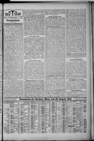 Der Tag vom 20.08.1901