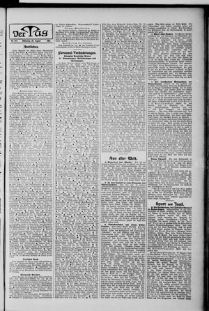 Der Tag vom 28.08.1901