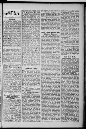 Der Tag vom 29.08.1901