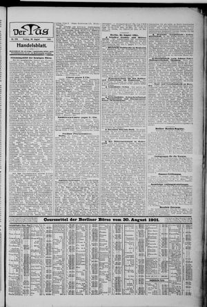 Der Tag vom 30.08.1901