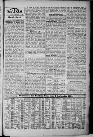 Der Tag vom 02.09.1901