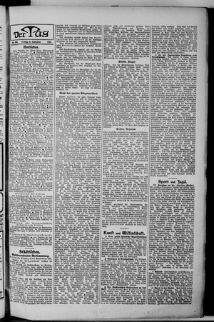 Der Tag vom 06.09.1901